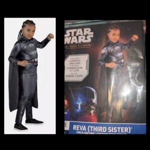 Star Wars REVA (Third Sister) Child's Costume Size L 12-14 NEW